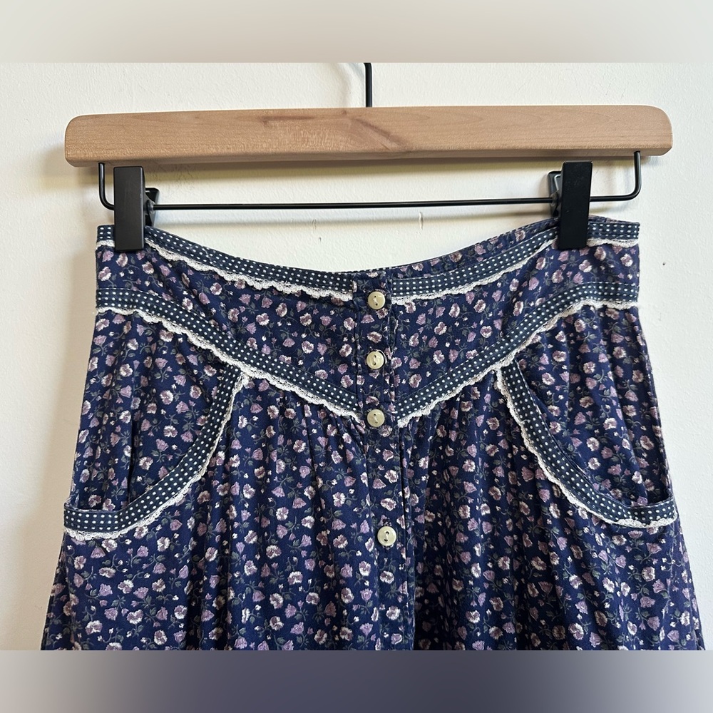 Beautiful Jessica’s Gunnies Prairie Skirt - Vintage Size 9 - Picture 4 of 8